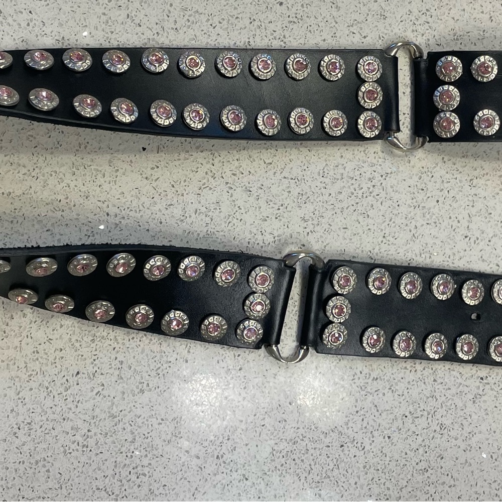 Studded Black Belt